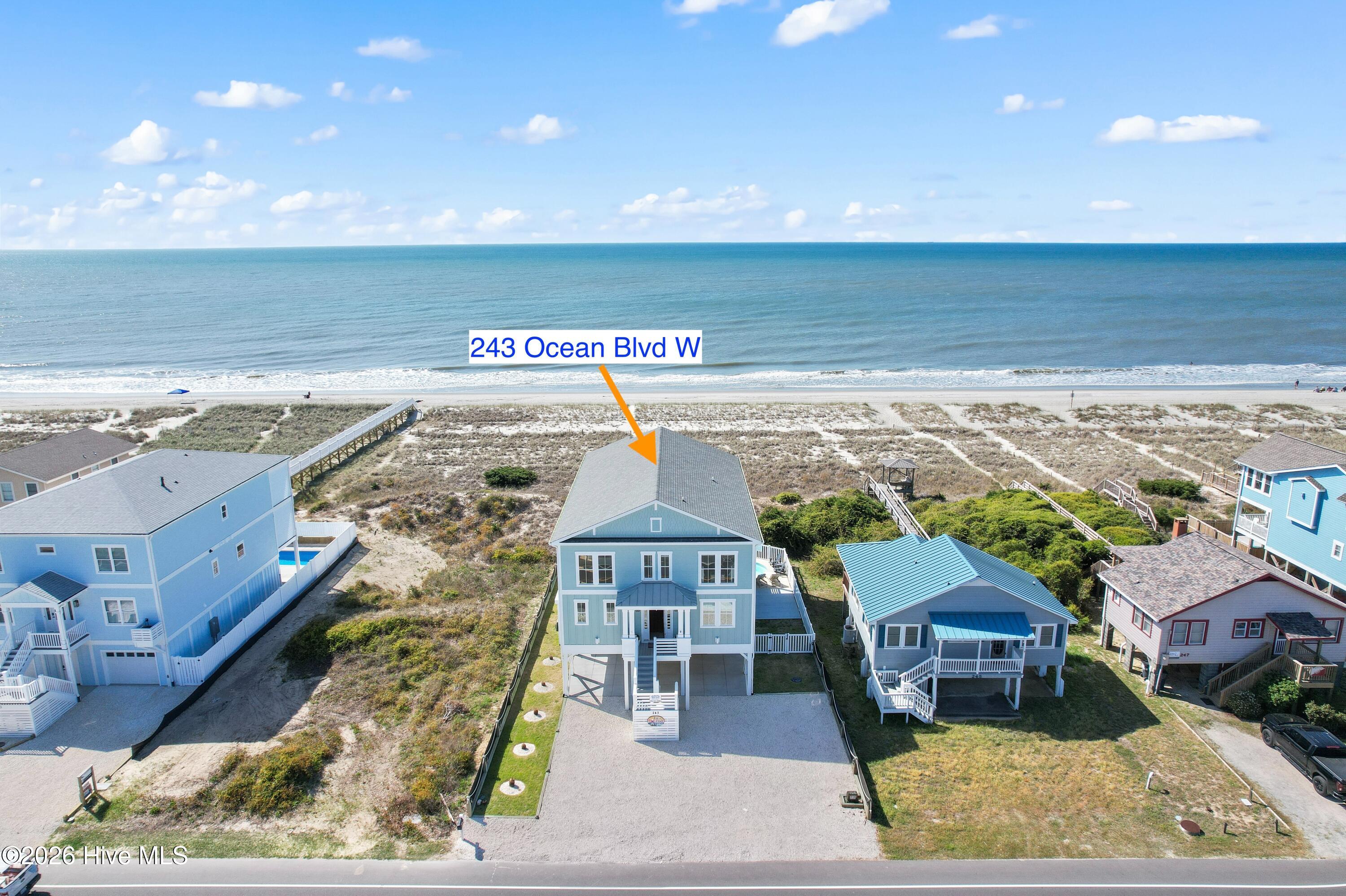 243 Ocean Boulevard W, Holden Beach, NC, 28462