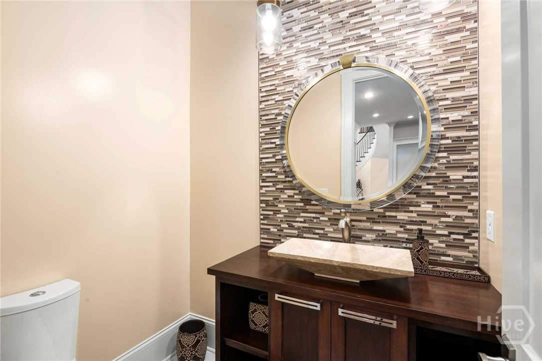 Second half bath on main