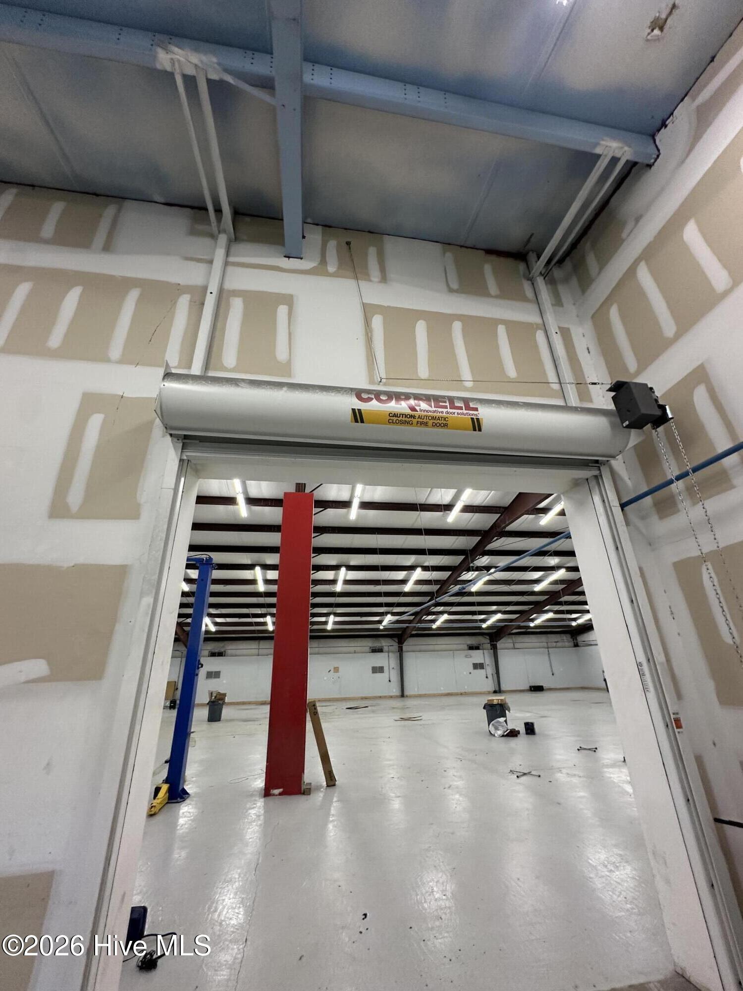 Interior roll up door