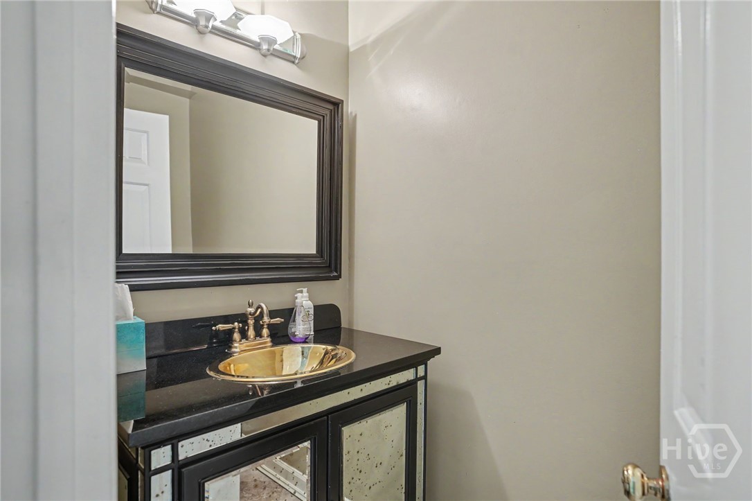 Ground level Powder Room