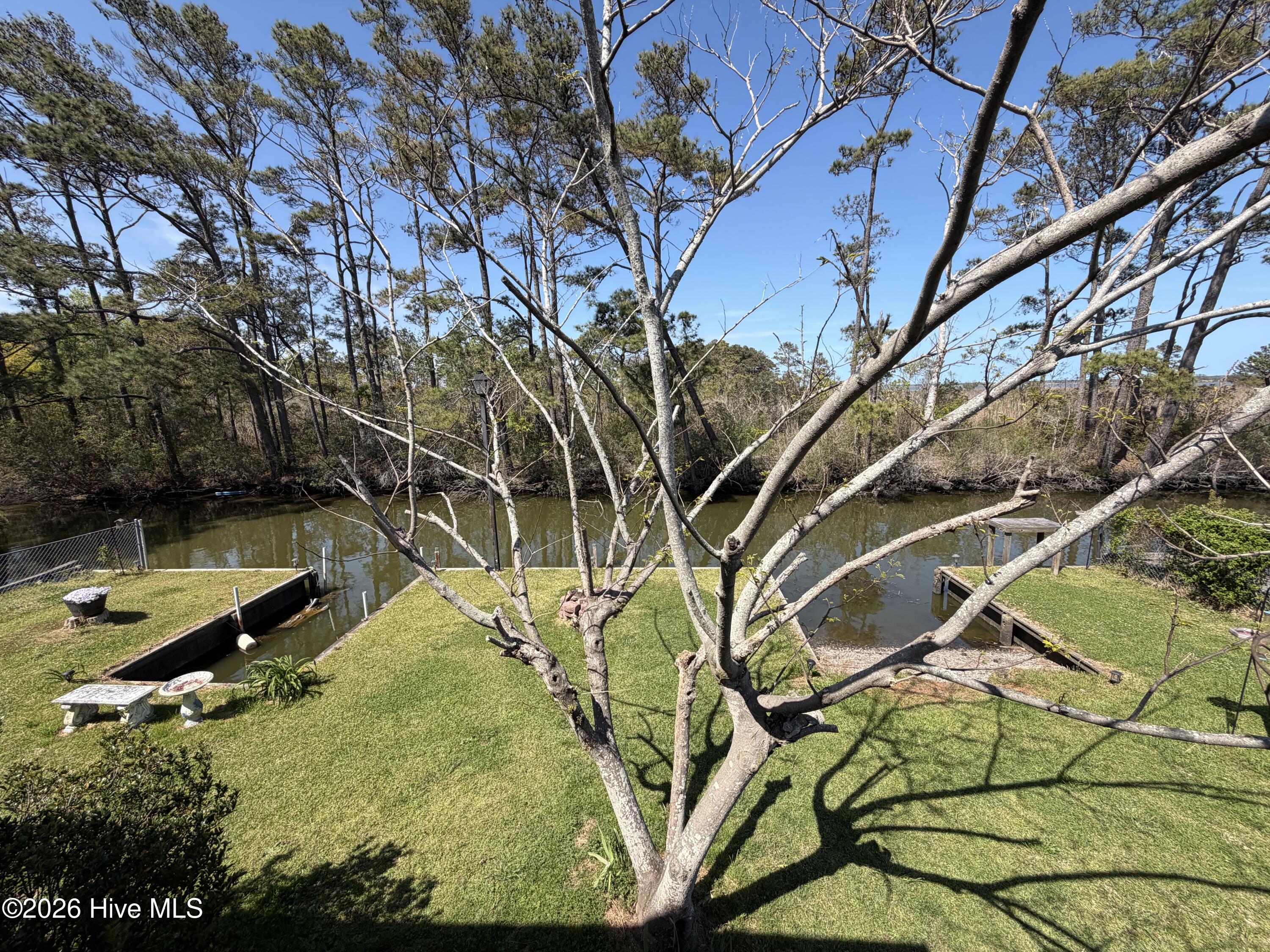 Boat slip and gravel launch
