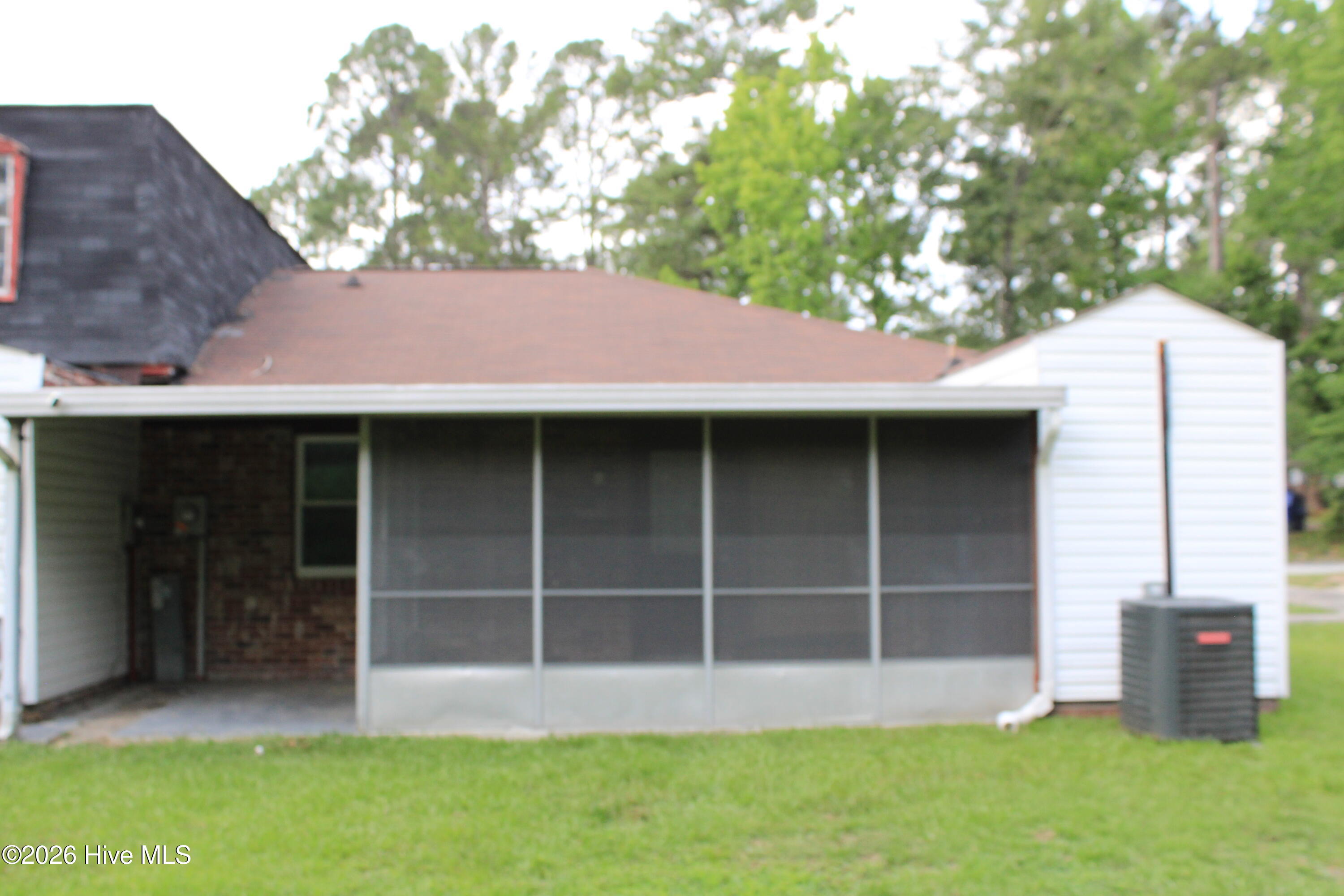 Fully Screened In Back Porch
