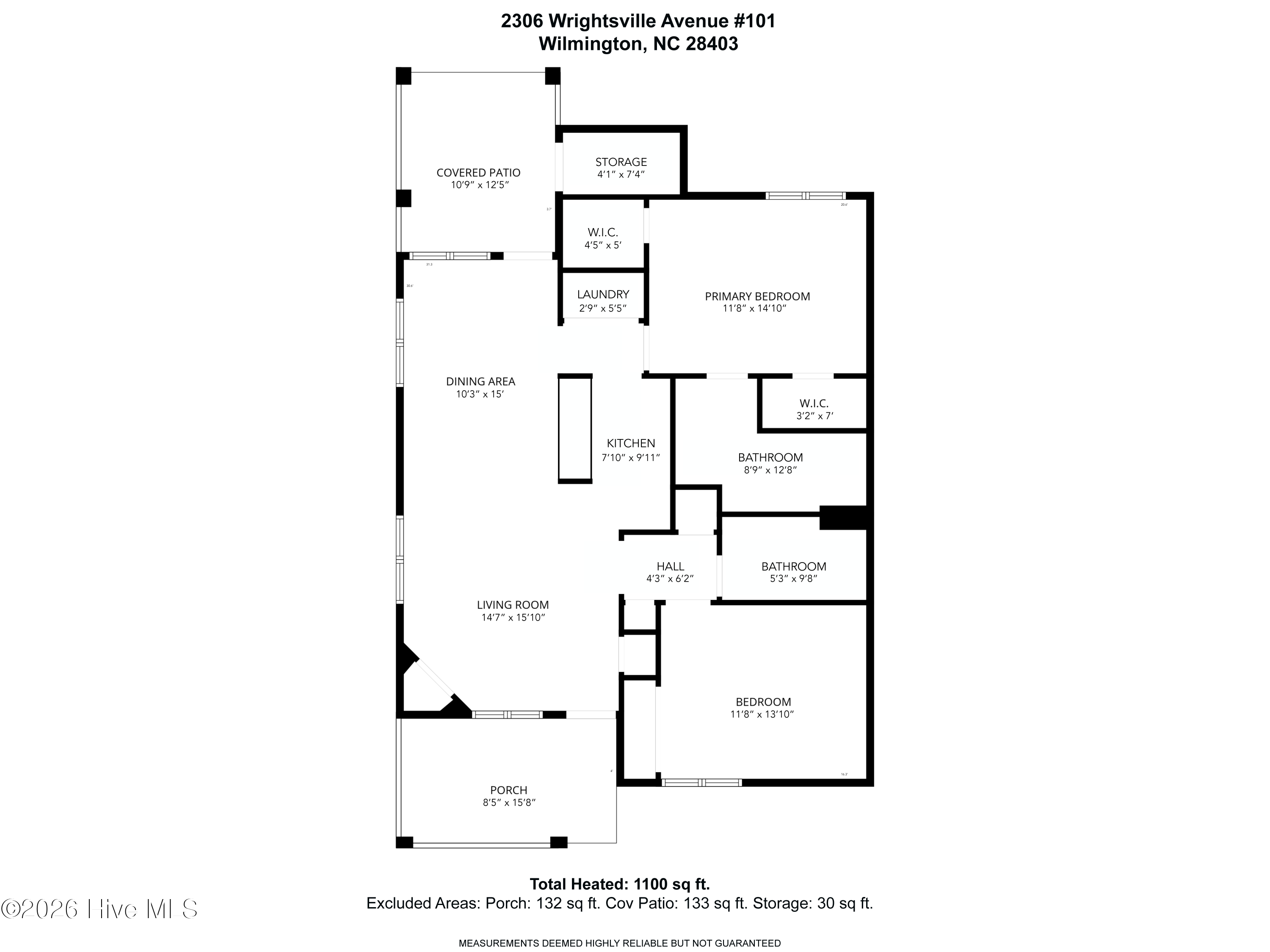 Exterior photo of 2306 Wrightsville Avenue Apt 101, Wilmington, NC 28403. MLS: 100581987