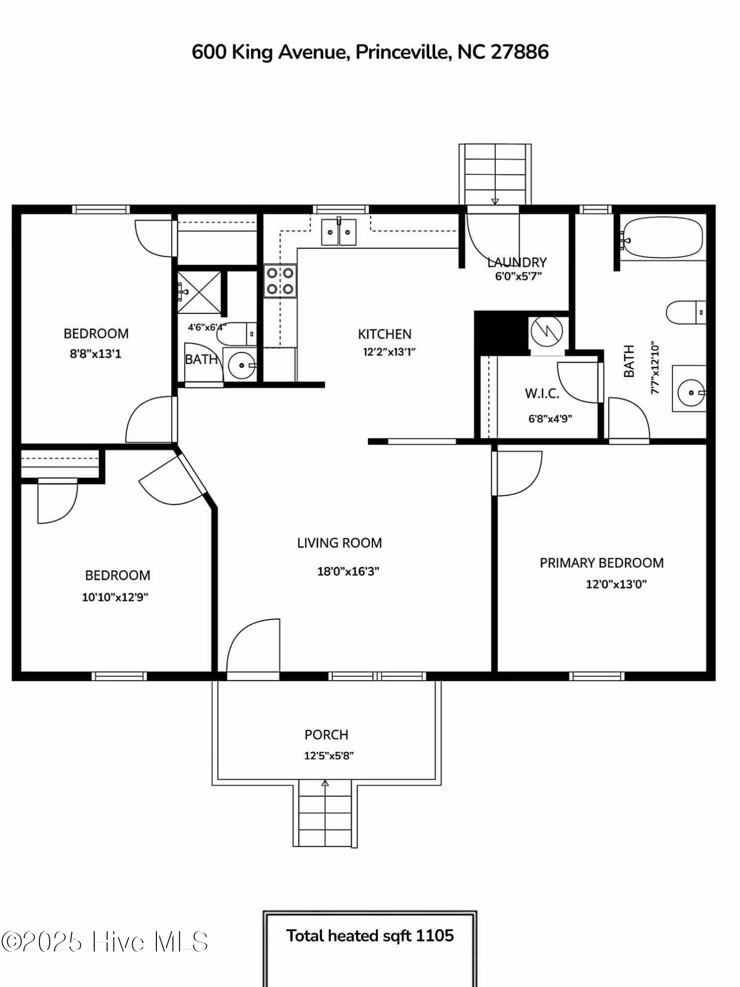 Homes For Sale - 600 King Avenue<br/> Edgecombe County, Princeville, NC 27886