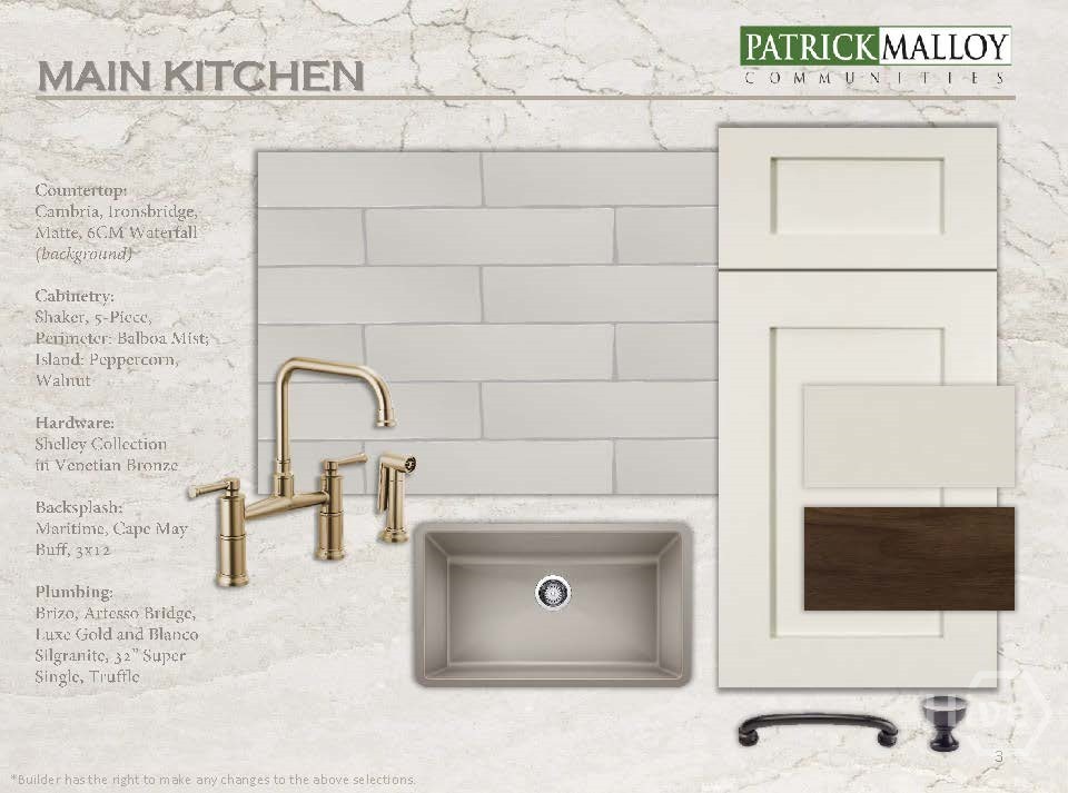 Sample Photo -  Items reflected may be comparable changes to materials throughout the build based upon availability and the Seller/Builder reserves the right to make substitutions of equal or greater quality without notice.