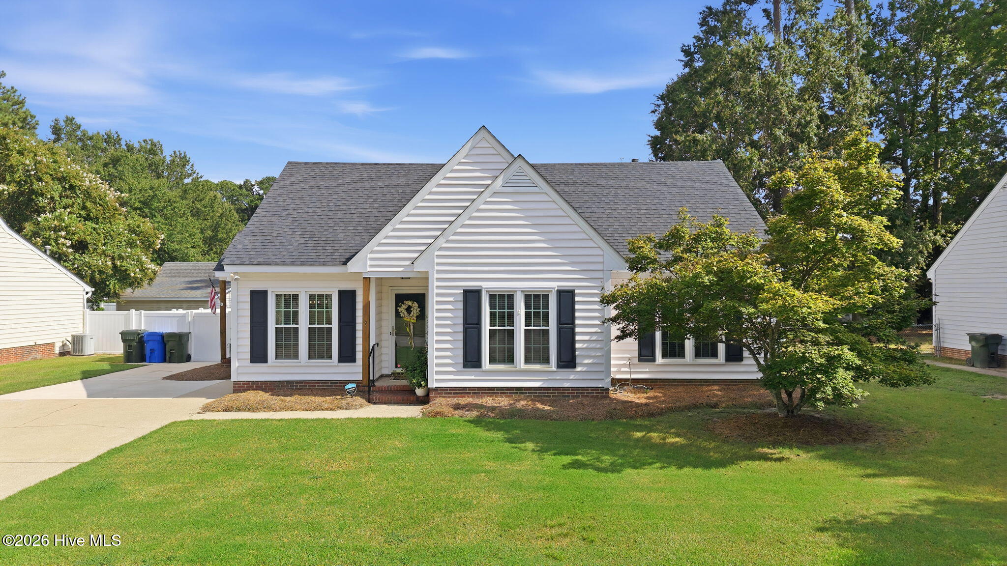 This beautiful 3-bedroom, 2-bath home offers 1,325 square feet of comfortable living space and is located in a highly desirable Wilson neighborhood. From the moment you arrive, you'll appreciate the inviting curb appeal, concrete driveway with an additional parking area, and well-maintained exterior. Step into the backyard and enjoy your own private outdoor retreat, featuring a nice vinyl privacy fence, lush green grass, a spacious concrete patio, and a cozy fire pit area--perfect for relaxing or entertaining. A cute storage building with a convenient lean-to provides plenty of additional storage. Inside, you'll find updated everything, including fresh paint, counter tops, LVP flooring throughout, updated light fixtures, and cozy gas logs that create the perfect atmosphere for relaxing evenings. With its desirable location, stylish updates, great outdoor space, and move-in-ready condition, this home has so much to offer. This one will not last long--schedule your showing today!