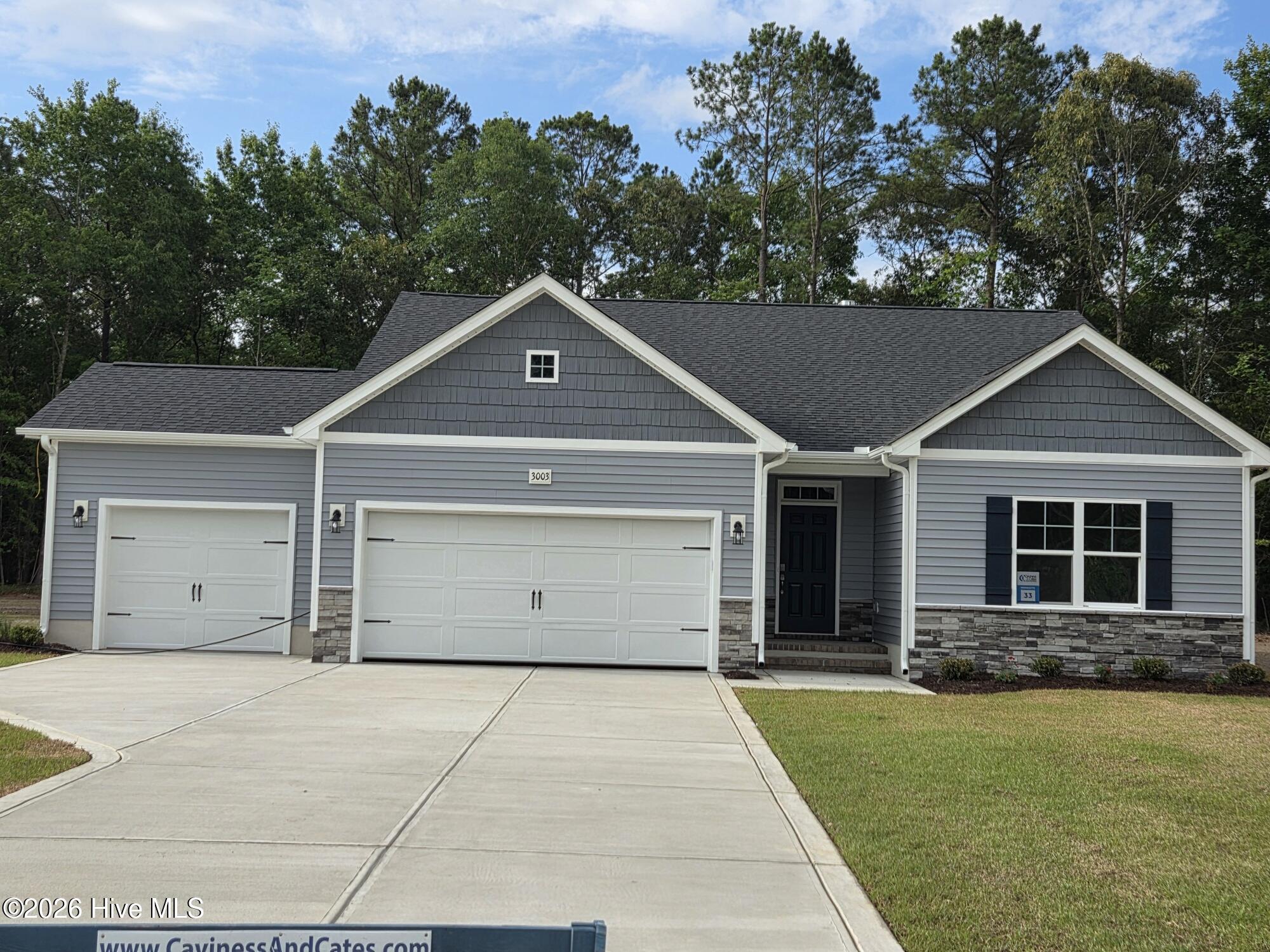 Exterior photo of 3003 Tucker Hill Drive, Grimesland, NC 27837. MLS: 100562184