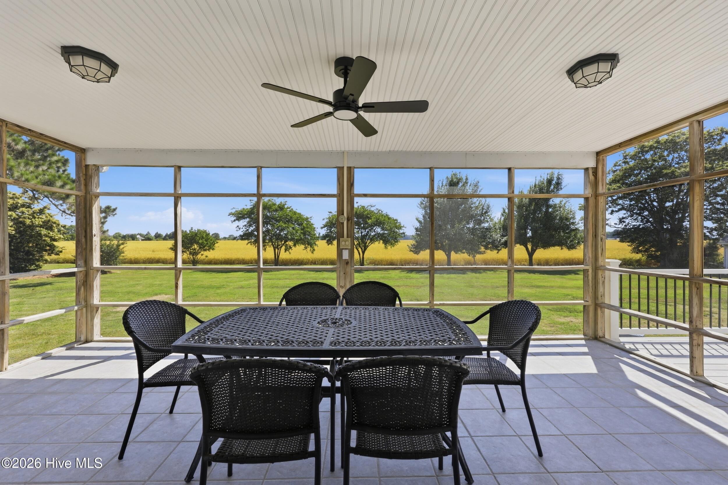 Covered Screen Porch