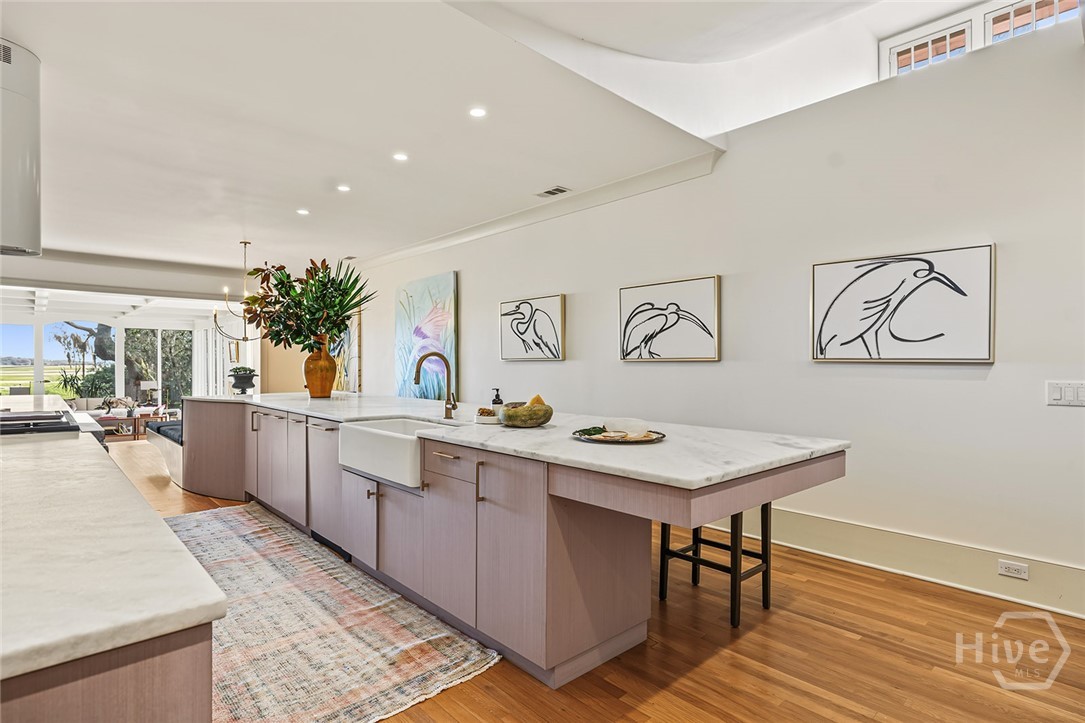 Gourmet kitchen with Wolf, Sub-Zero, and Miele appliances
