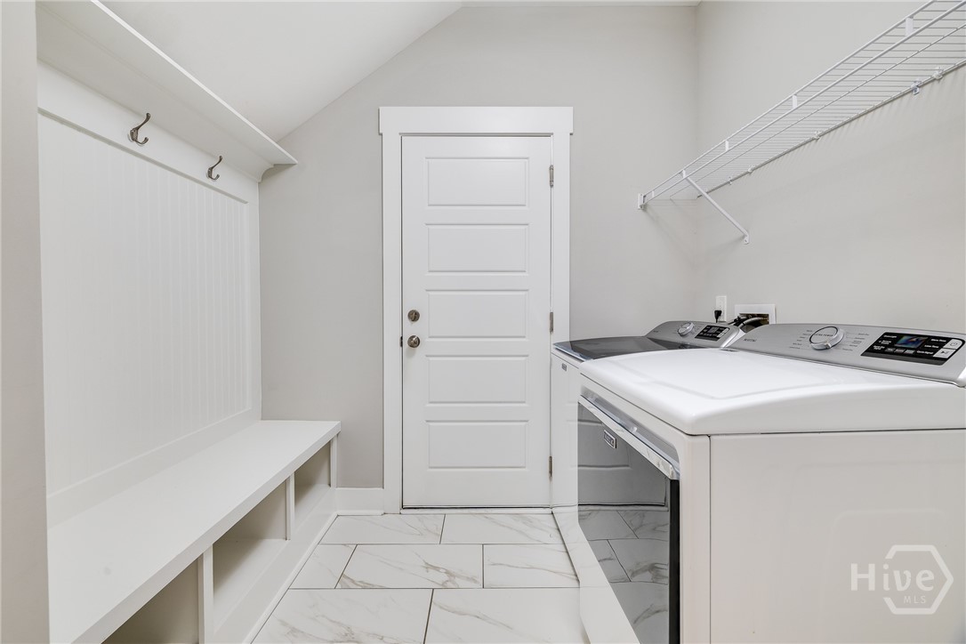 Laundry Room - Landing Zone and Garage entry