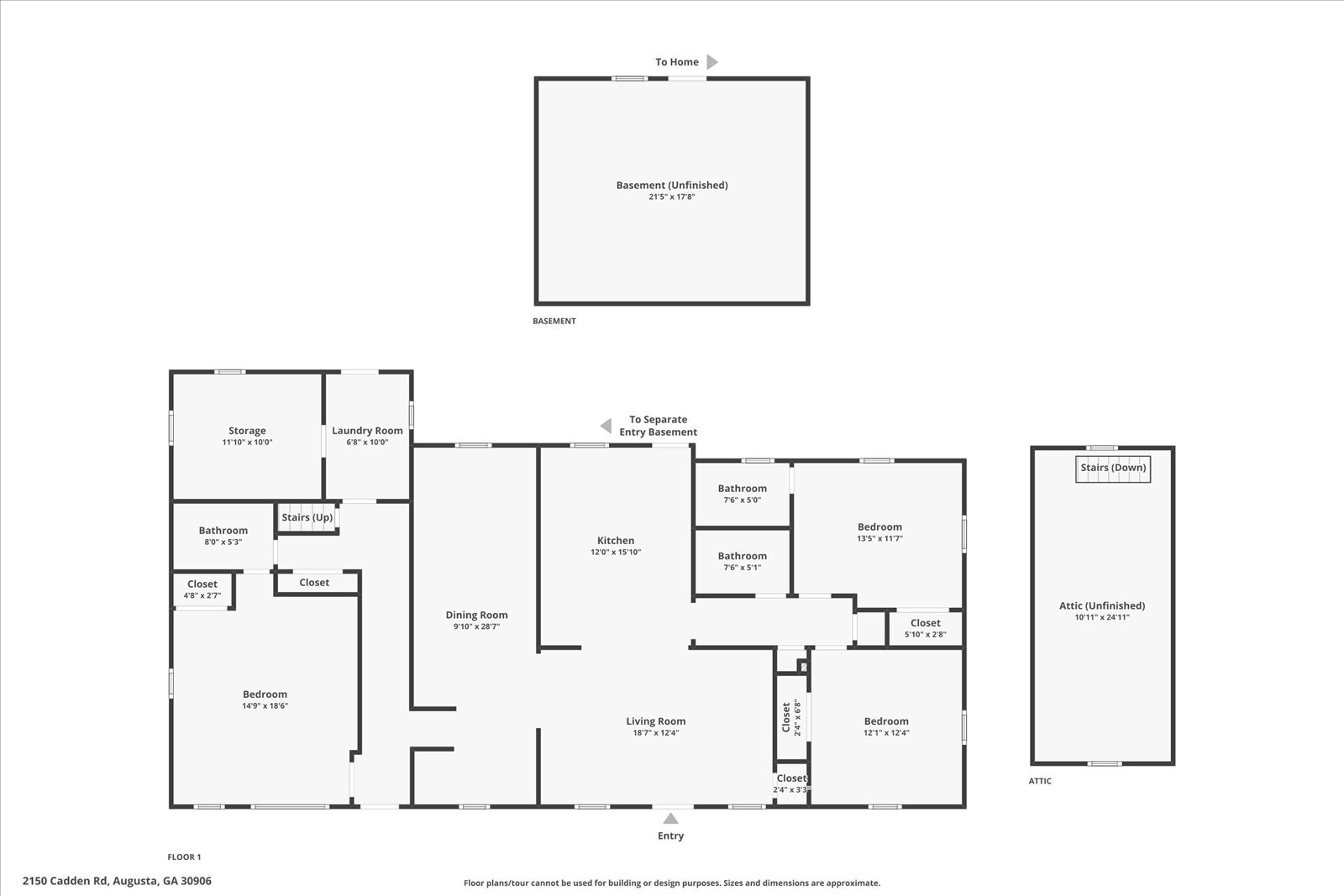 Homes For Sale - 2150 Cadden Road<br/> Augusta, GA 30906