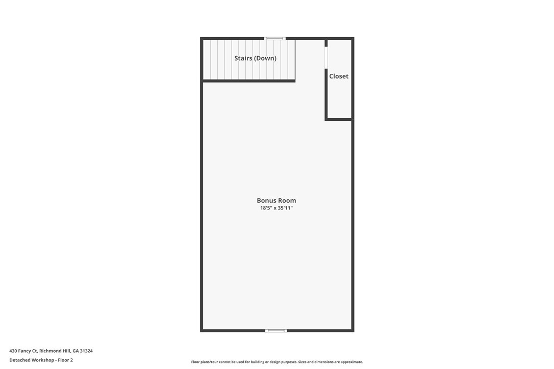 Detached Garage / Bonus Room