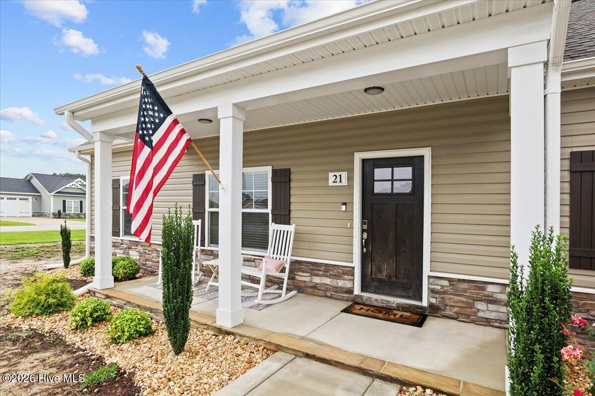Exterior photo of 21 Oakbridge Way, Pikeville, NC 27863. MLS: 100591669