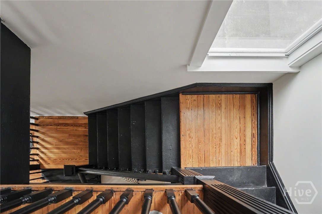 Staircase, from top looking down