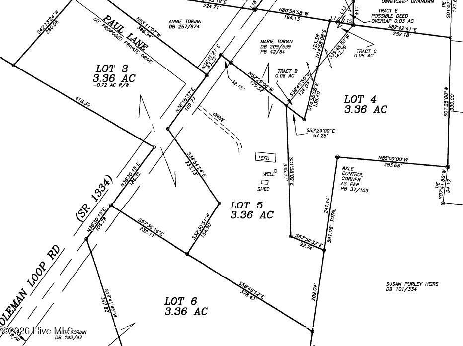 Photo 1 of Land for sale at Lot 5 Coleman Loop Rd, Hillsborough, NC 27278 | MLS# 100607628 | Listing updated on 2026-10-02