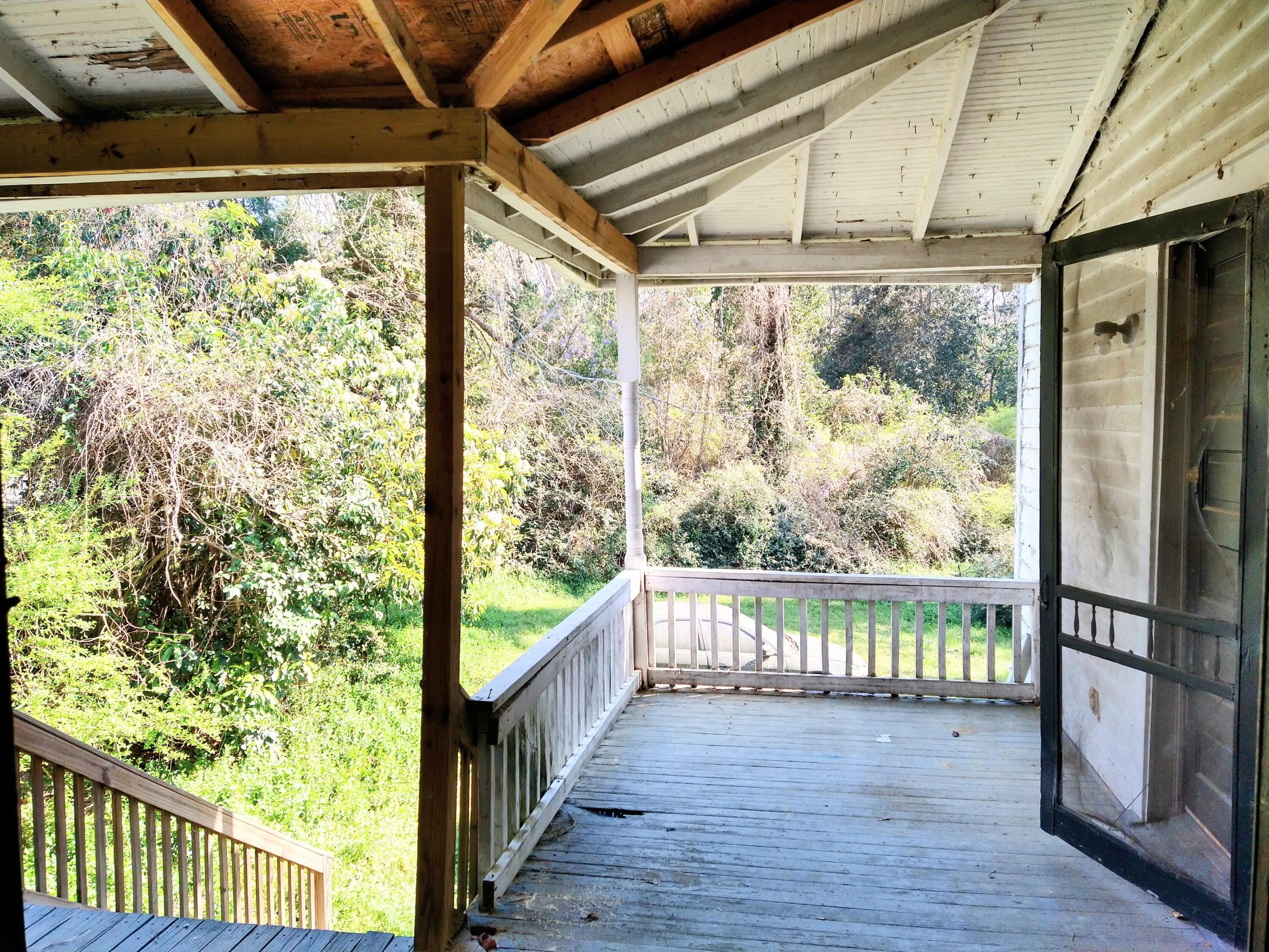 Rear Covered Porch