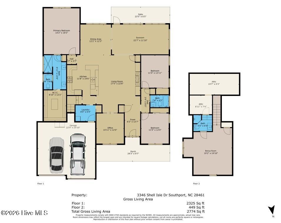 3346 Shell Isle Drive, Southport, NC, 28461