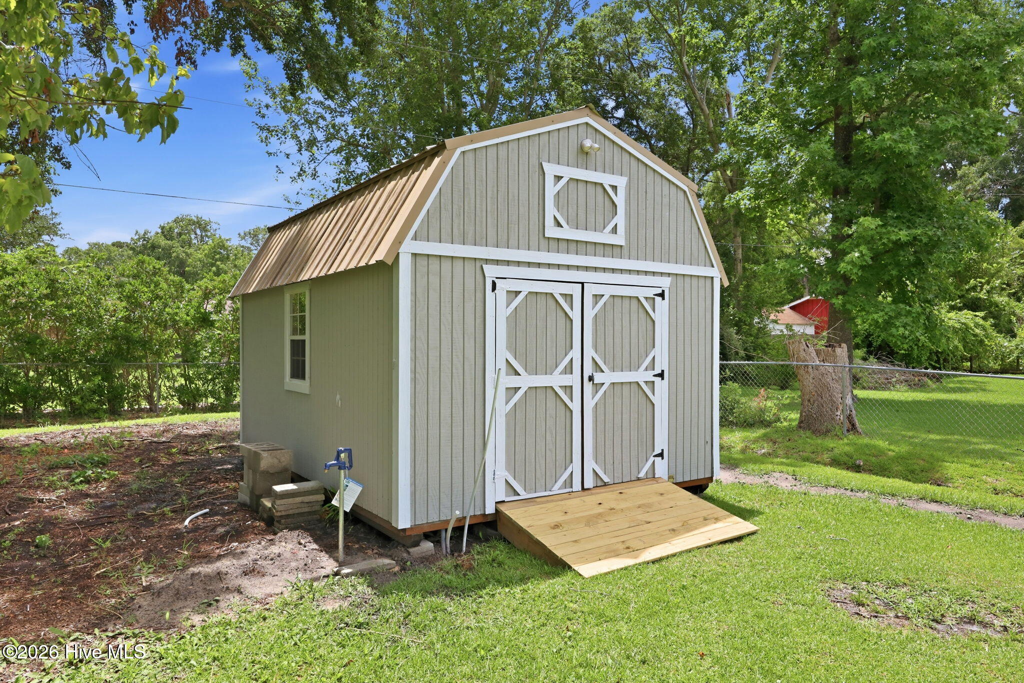 Backyard shed