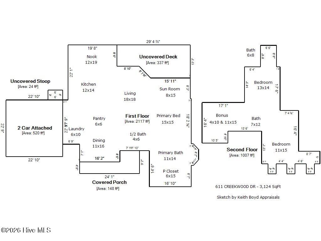 611 Creekwood Drive,Trent Woods