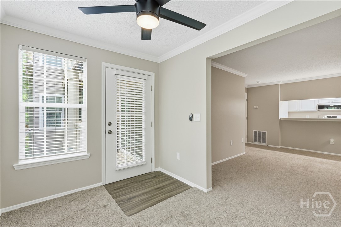 Door From Sunroom Leads to Private Deck!