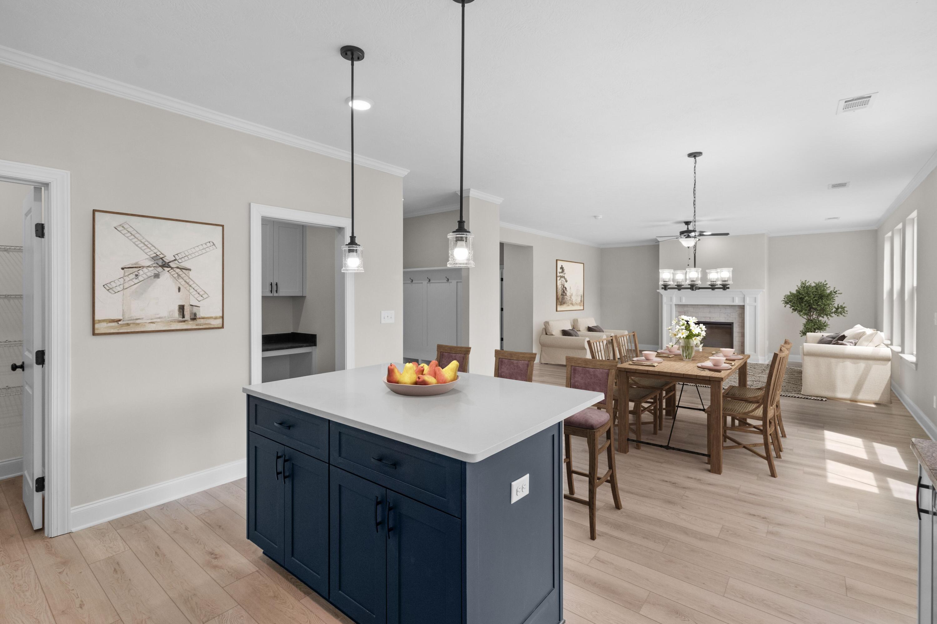 16-Kitchen to Family Room