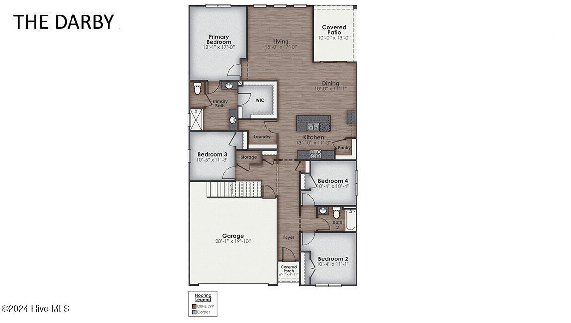 278 Surfside Landing Boulevard Lot 112, Hubert, NC 28539 – photo 3: Darby BR4_with stairs