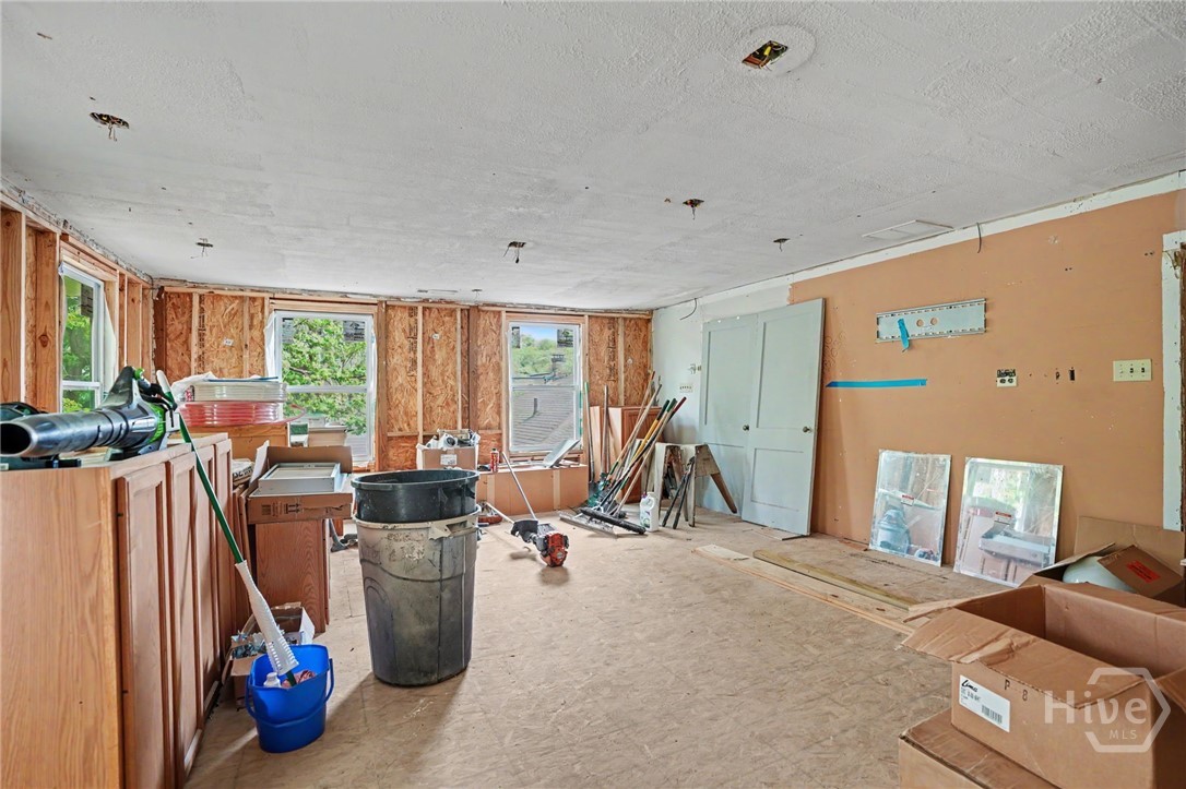 Unfinished Studio Space for Future Expansion