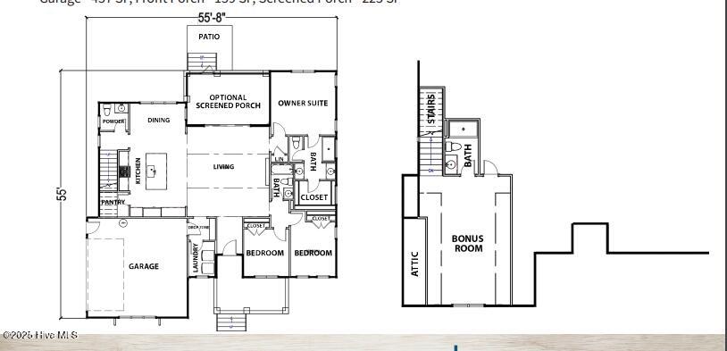 floor plan for MLS