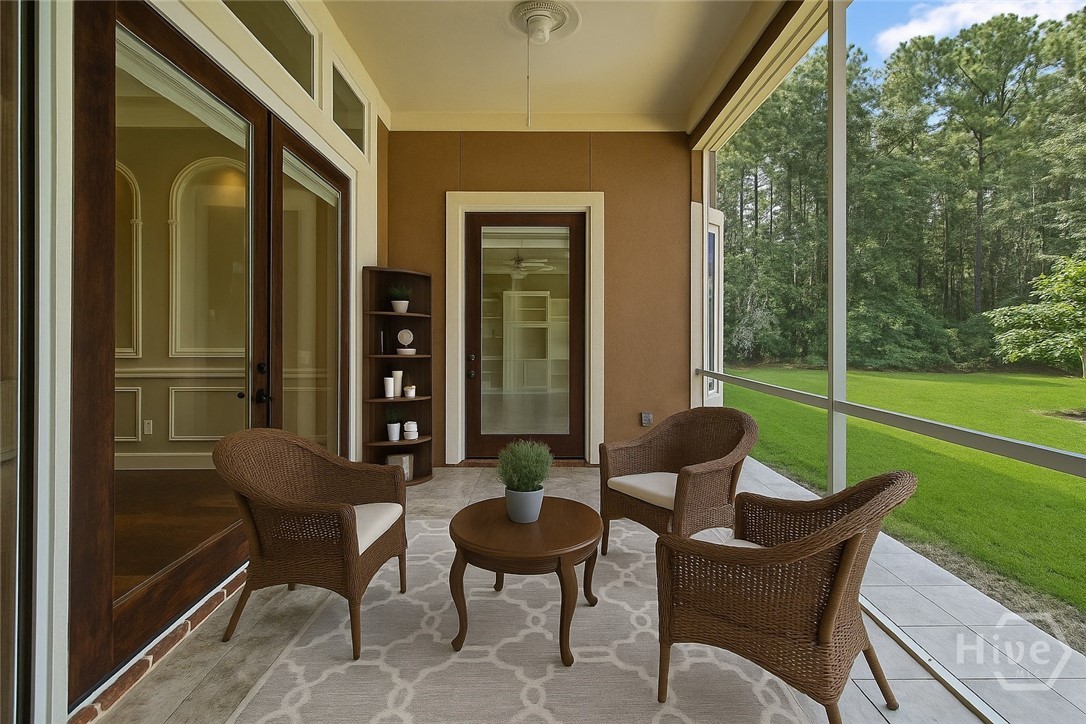 Owner's Suite Screened Porch