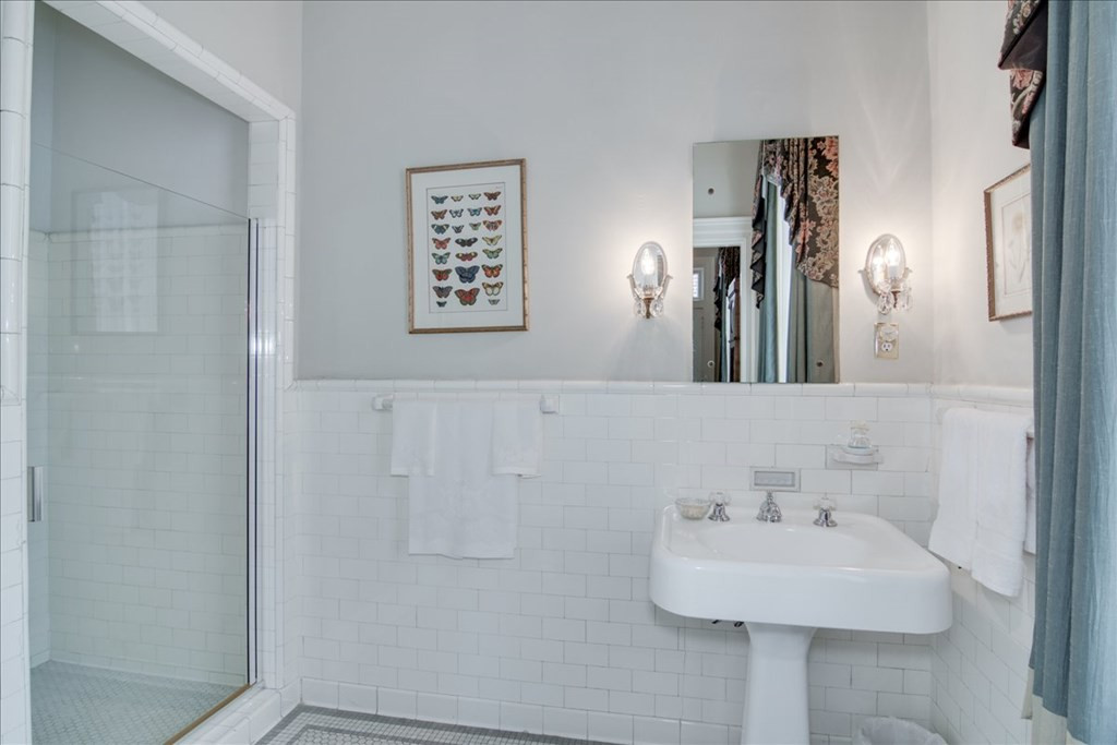 One of two bathrooms on the main level