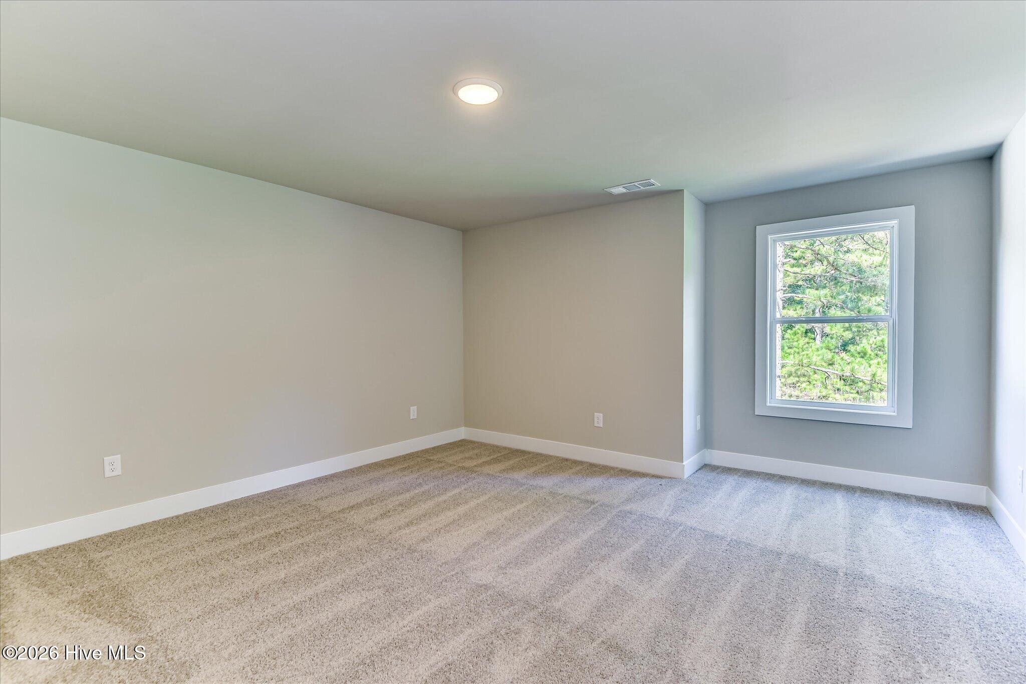 Bedroom 5 is oversized and upstairs.