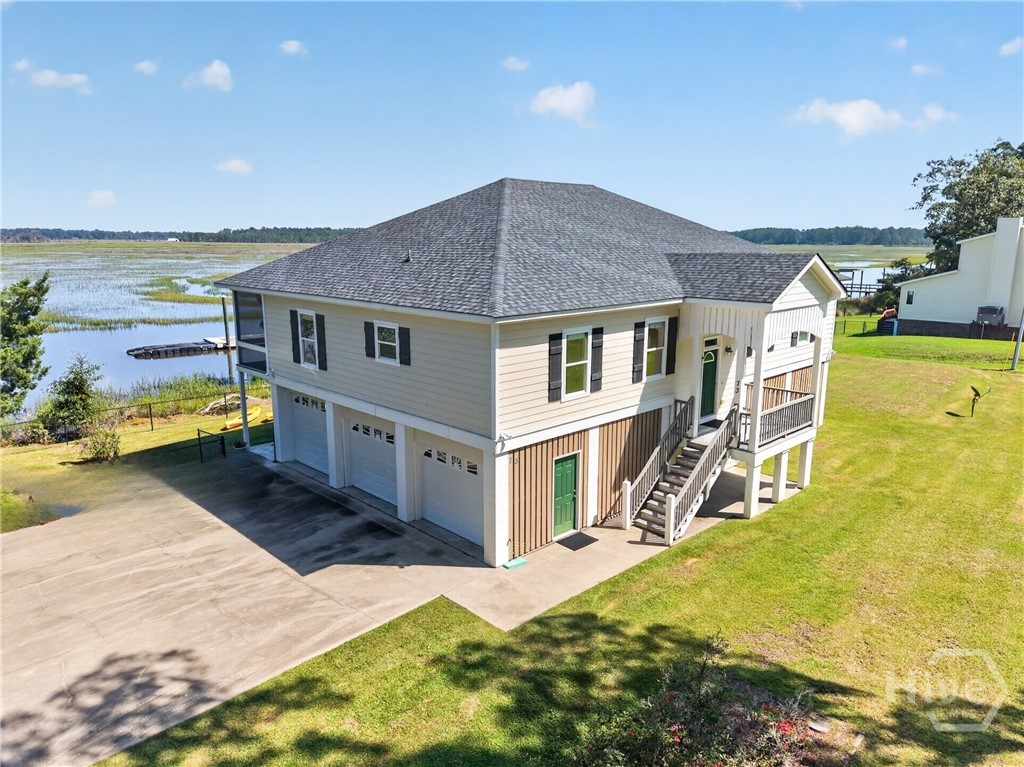 Private boat dock is 