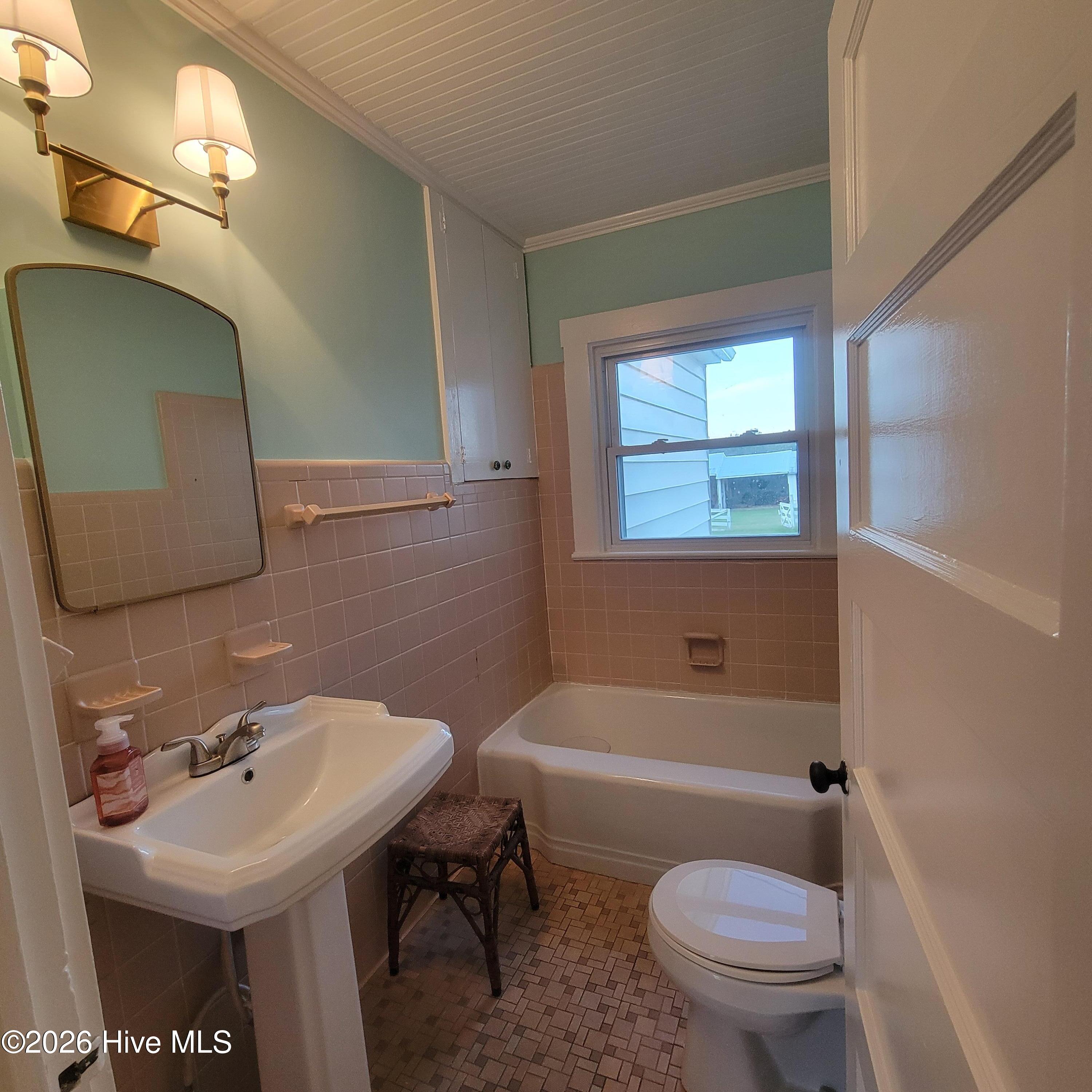 Second Bath on First Floor