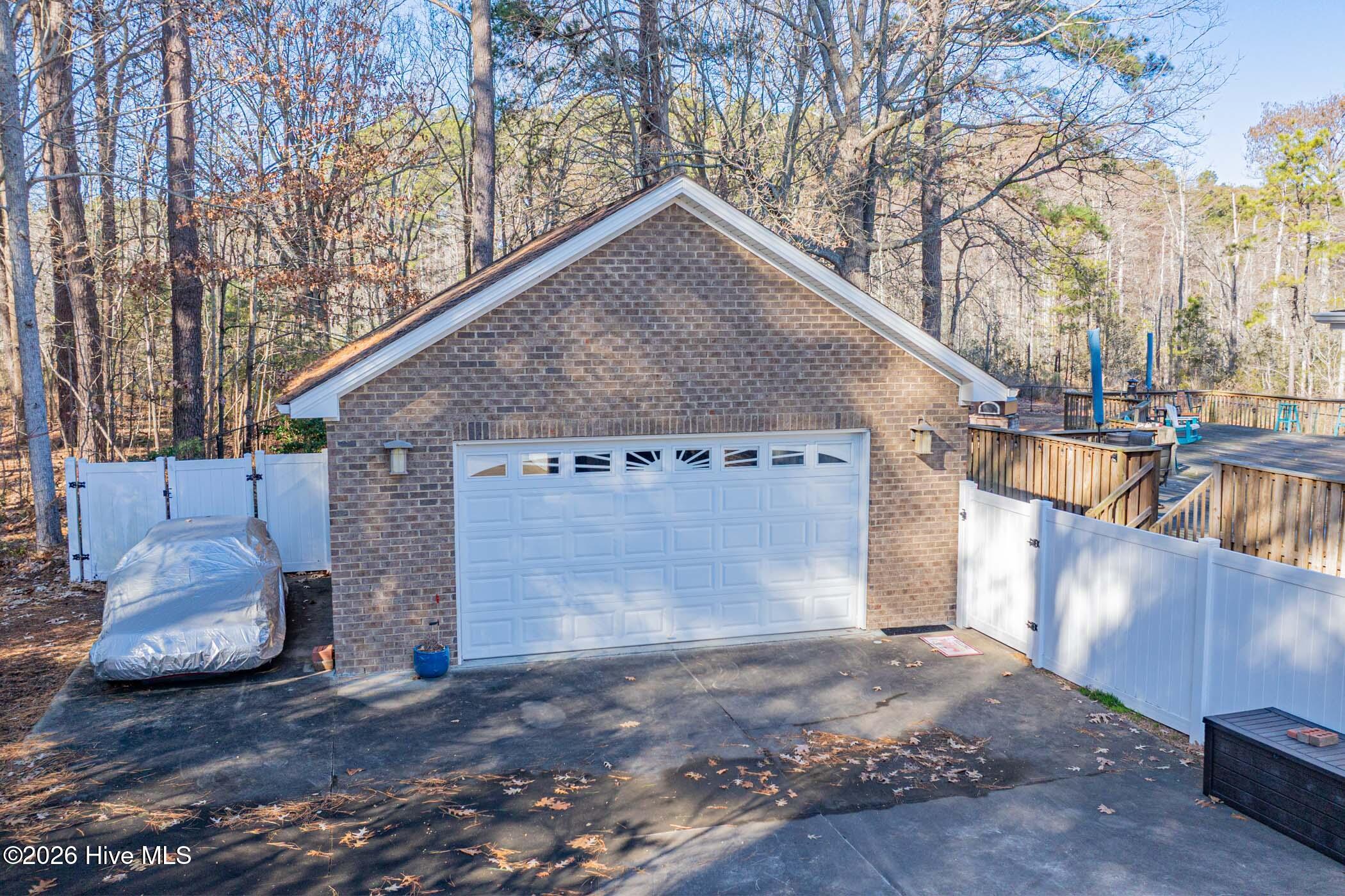 2 car Detached Garage