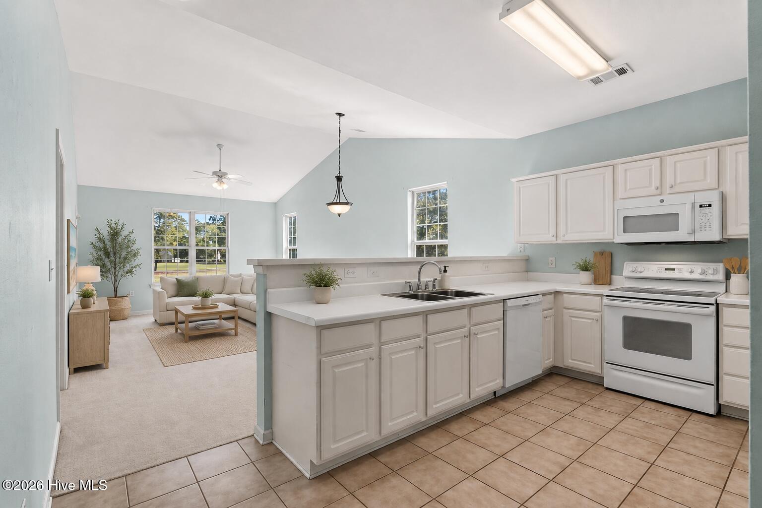Virtually staged to show use of space