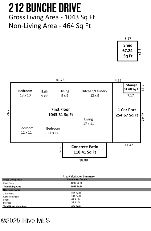 Property at 212 Bunche Drive