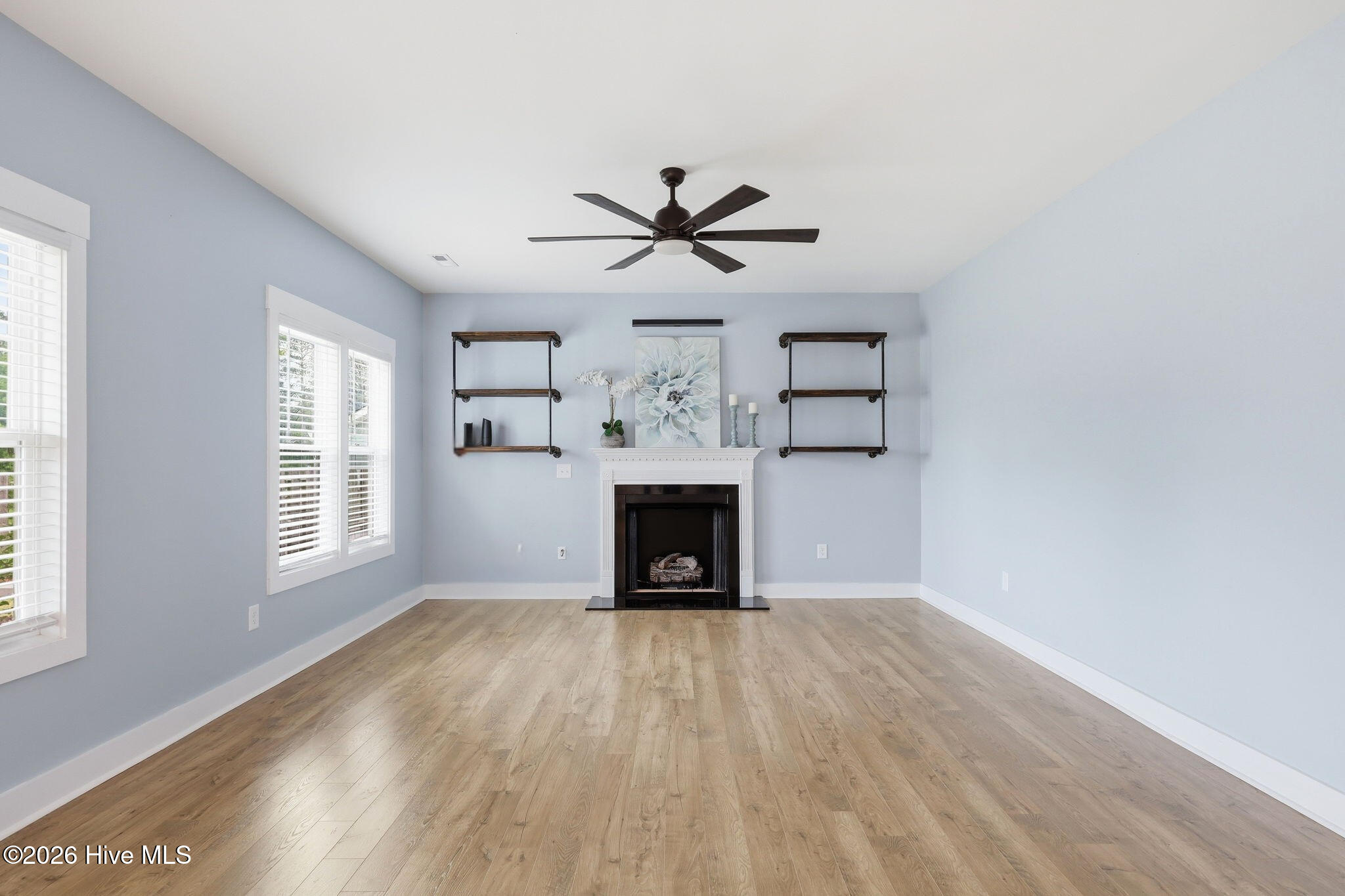 LVP and Ventless Fireplace