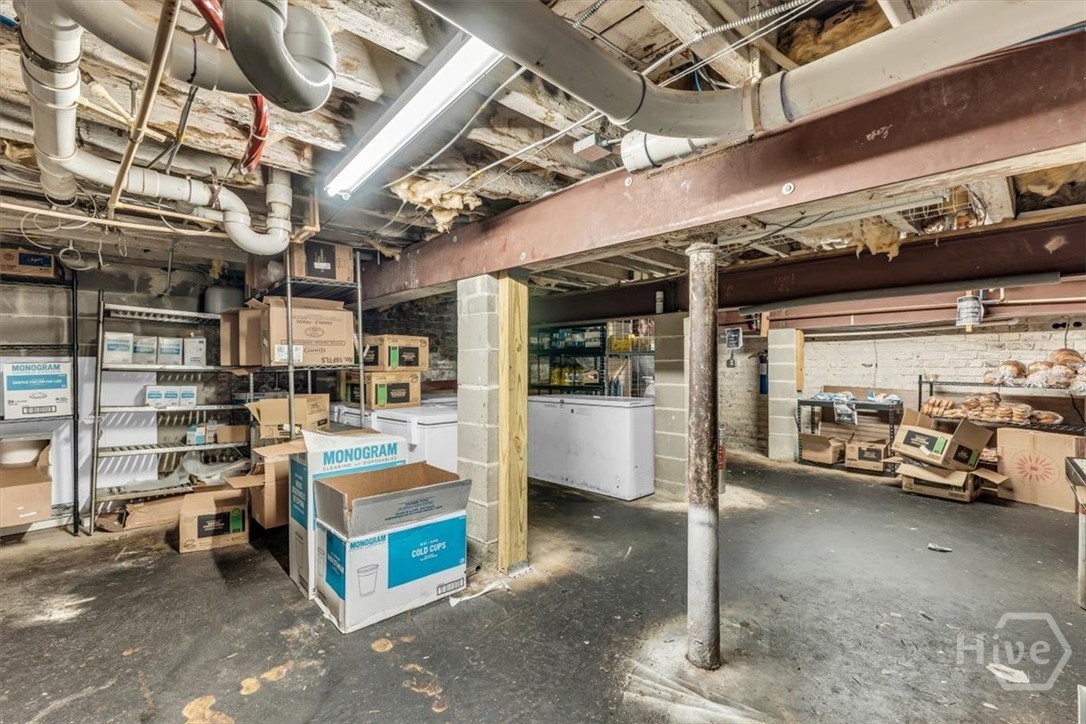 Basement storage