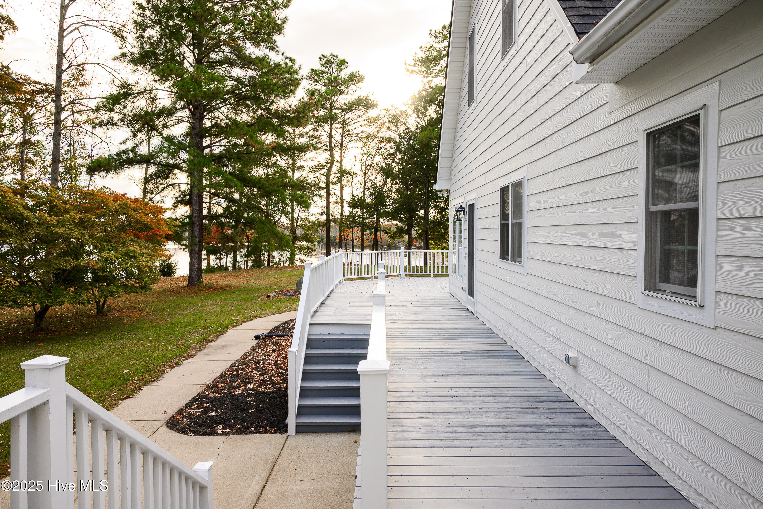 Riverside wrap around porch