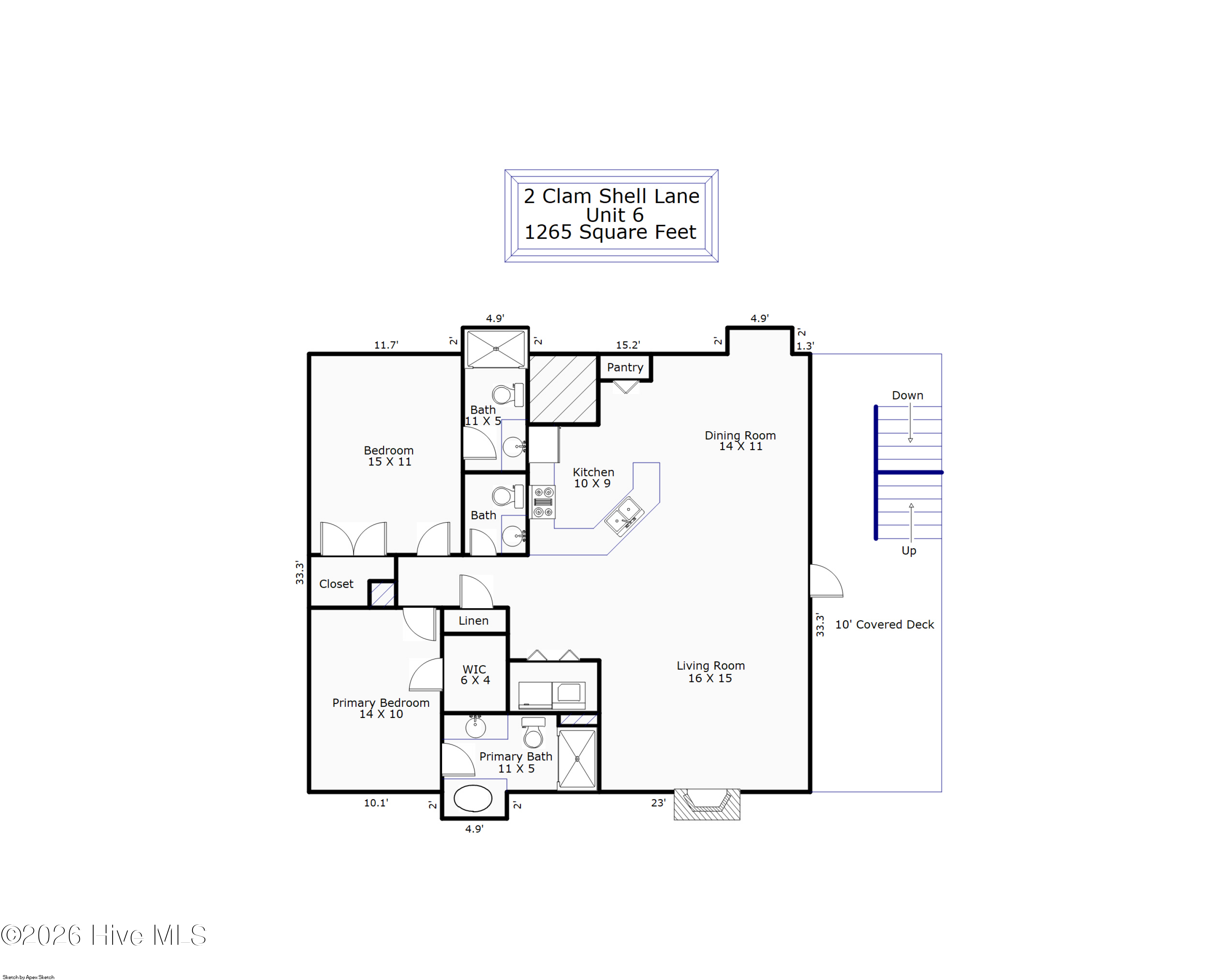 Condo For Sale - 2 Clam Shell Lane #UNIT 6<br/> Carolina Beach, NC 28428