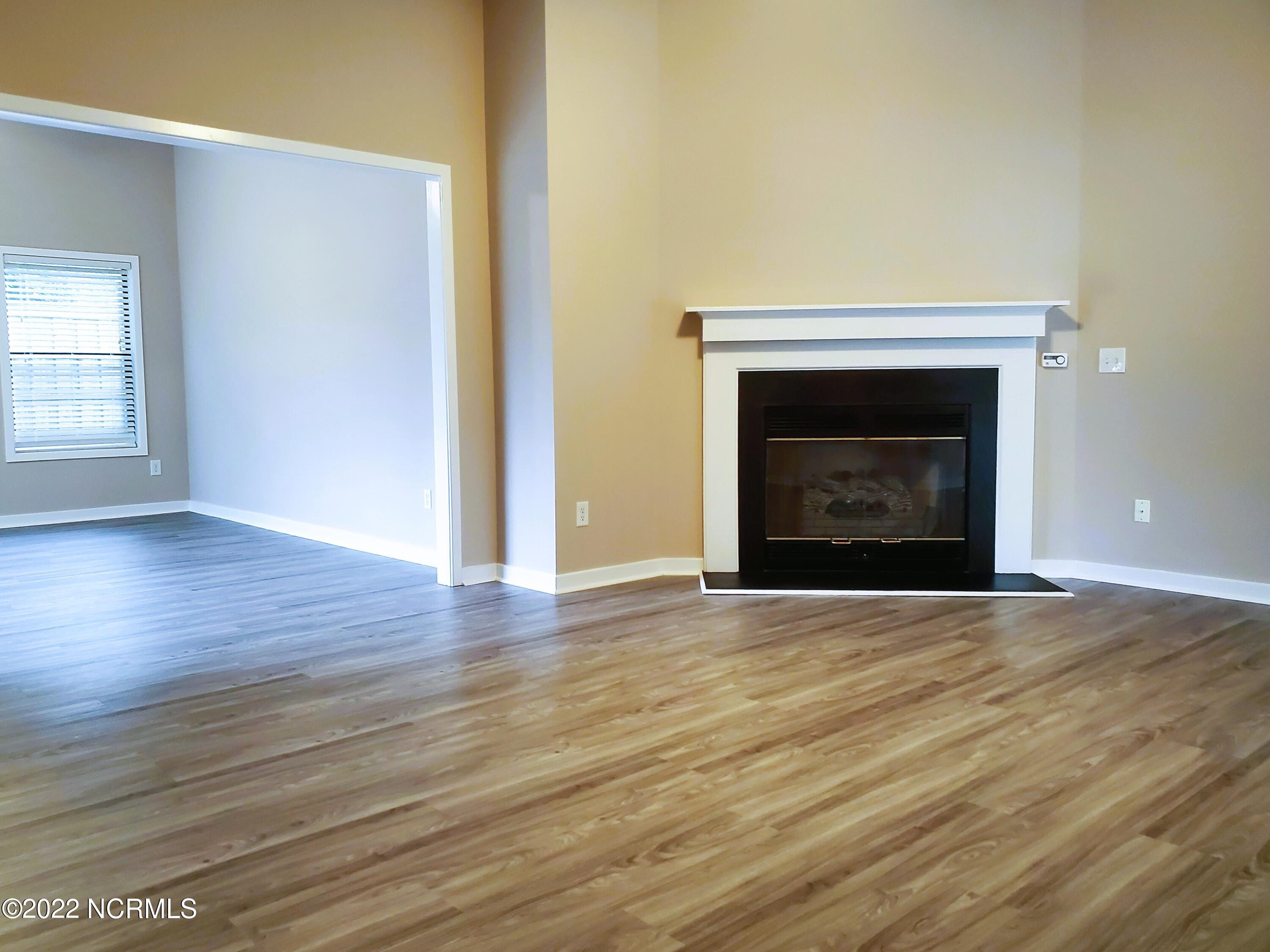 Fireplace and Sunroom