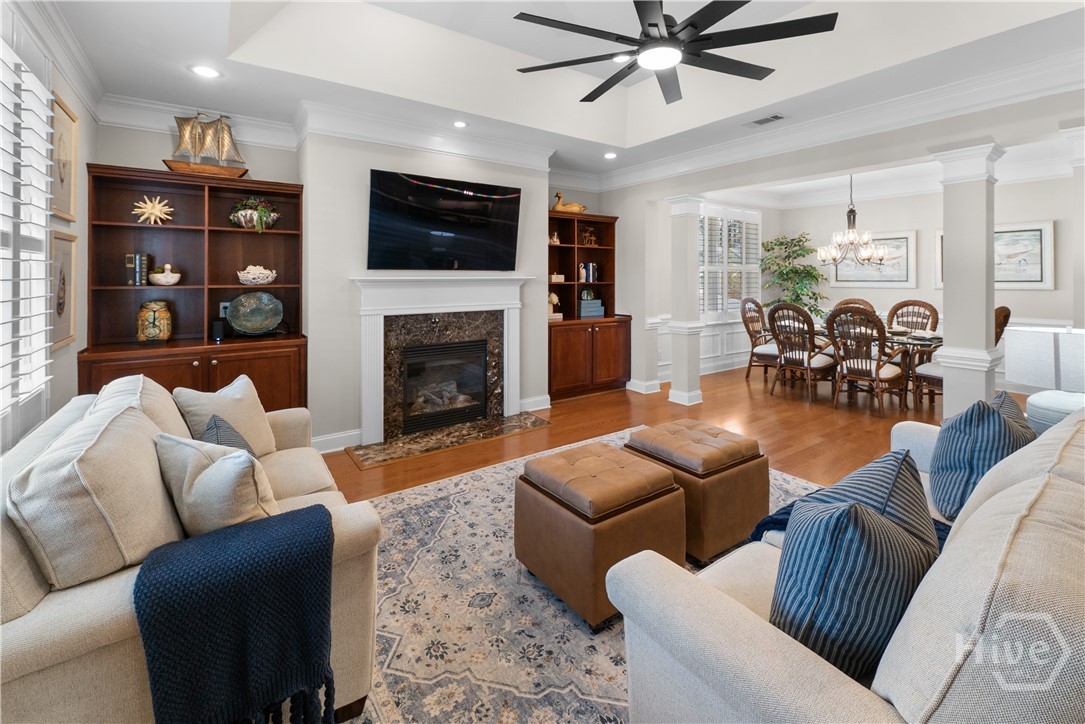 Warm Living area