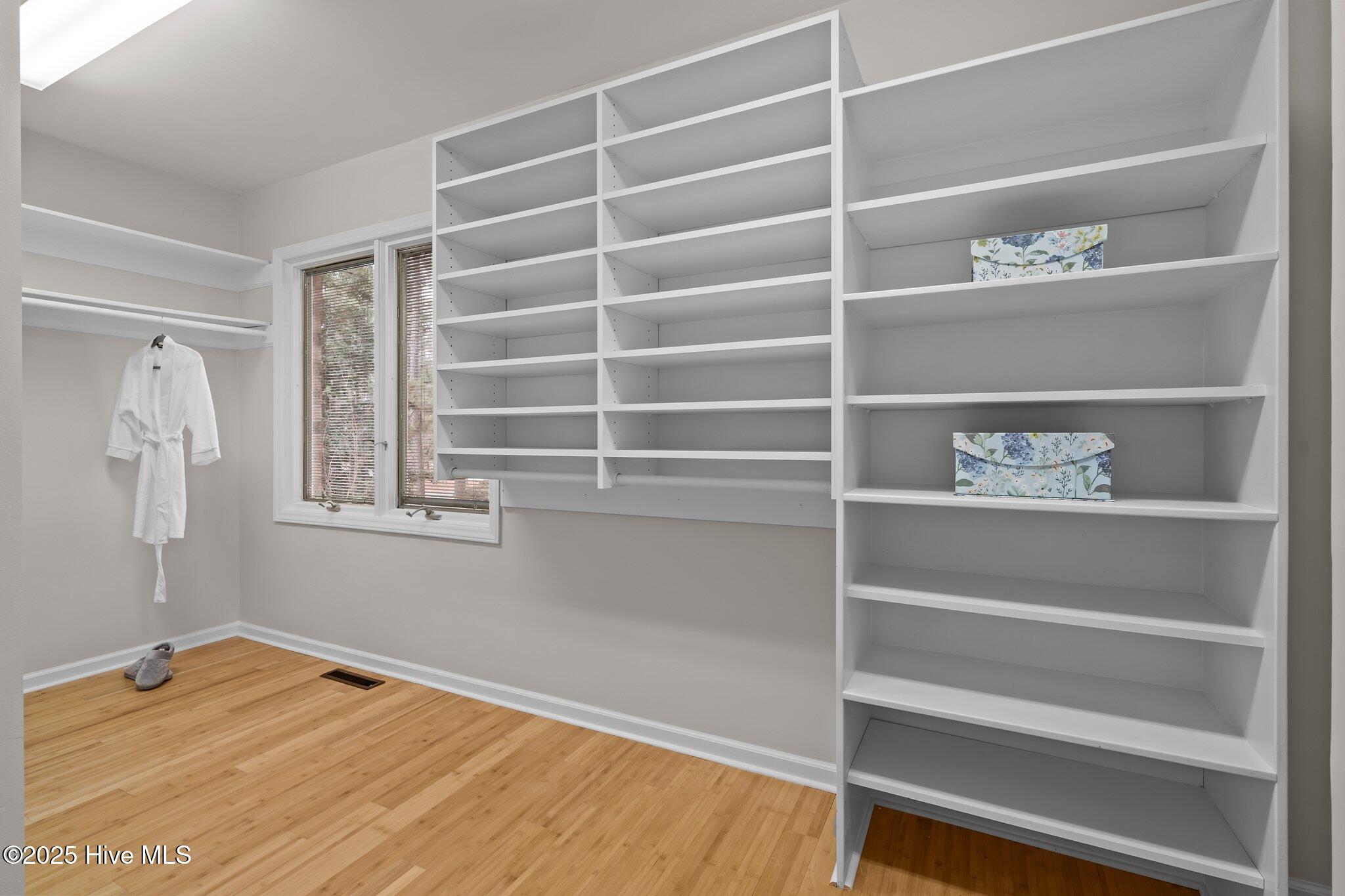 Primary bedroom closet