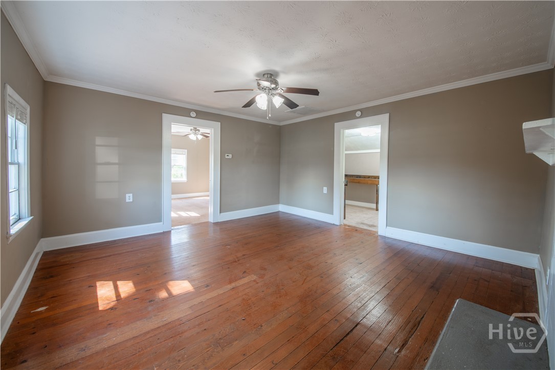 Living Room and Decorative Fireplace