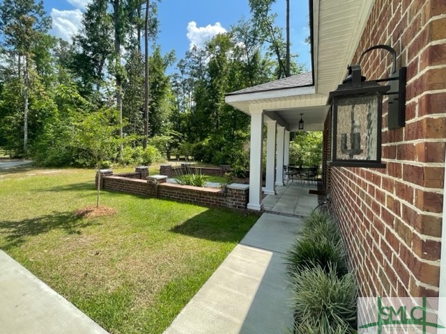 All brick guest cottage