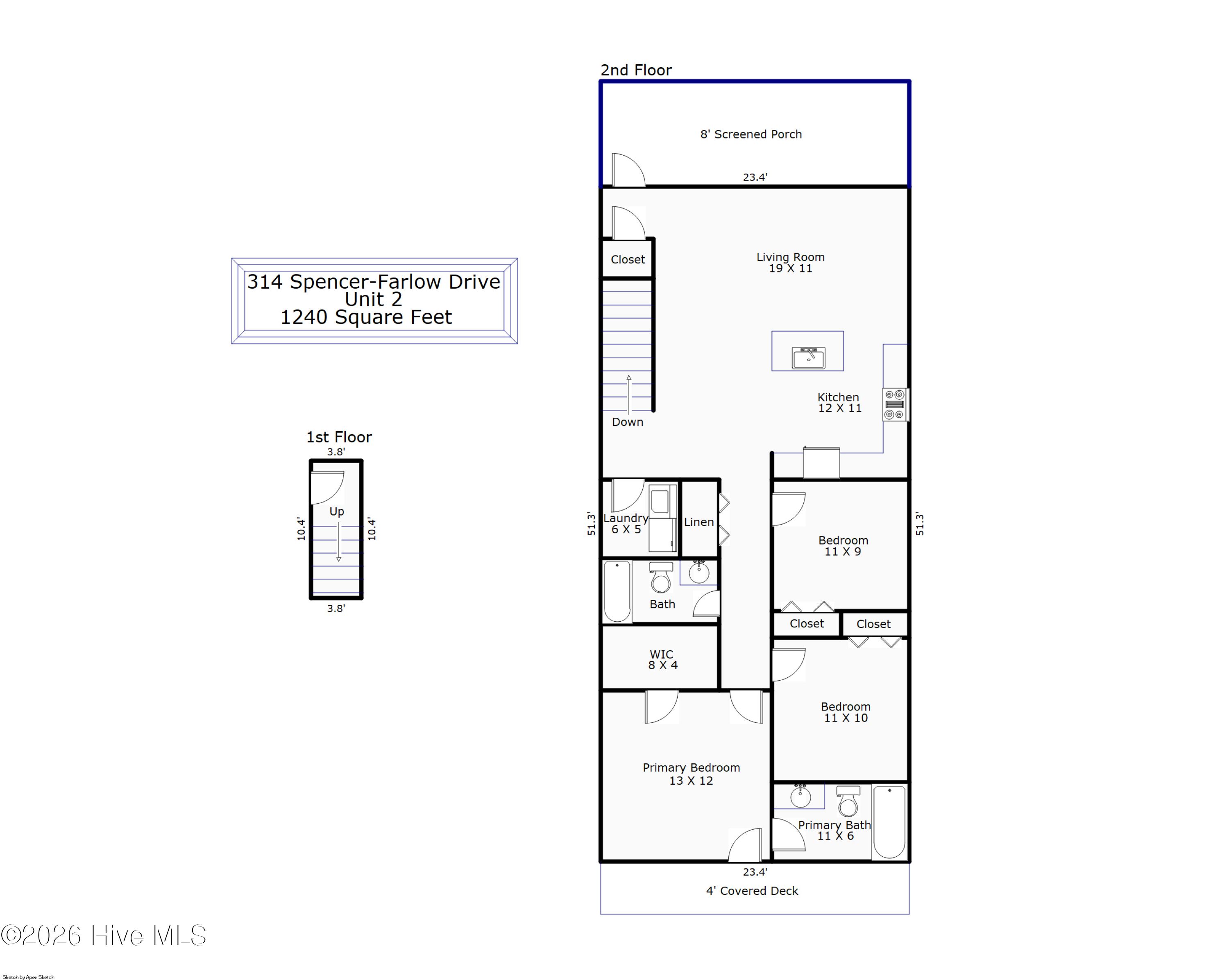 Condo For Sale - 314 Spencer Farlow Drive #UNIT 2<br/> Carolina Beach, NC 28428