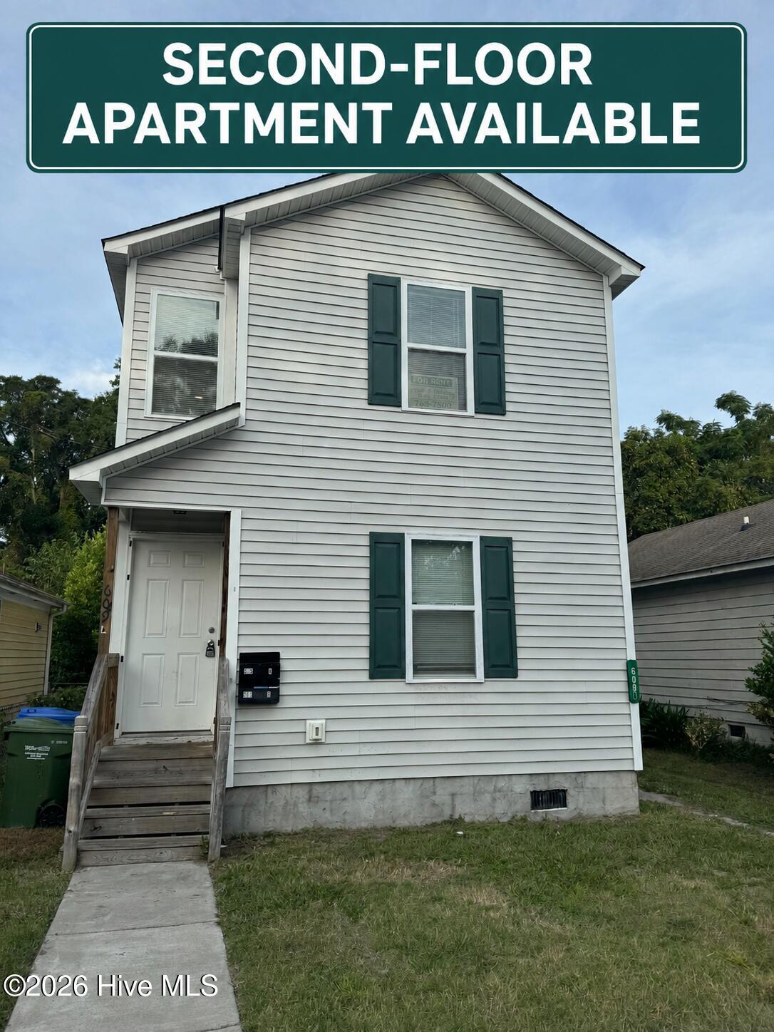 Exterior photo of 609 N 8th Street B, Wilmington, NC 28401. MLS: 100585988
