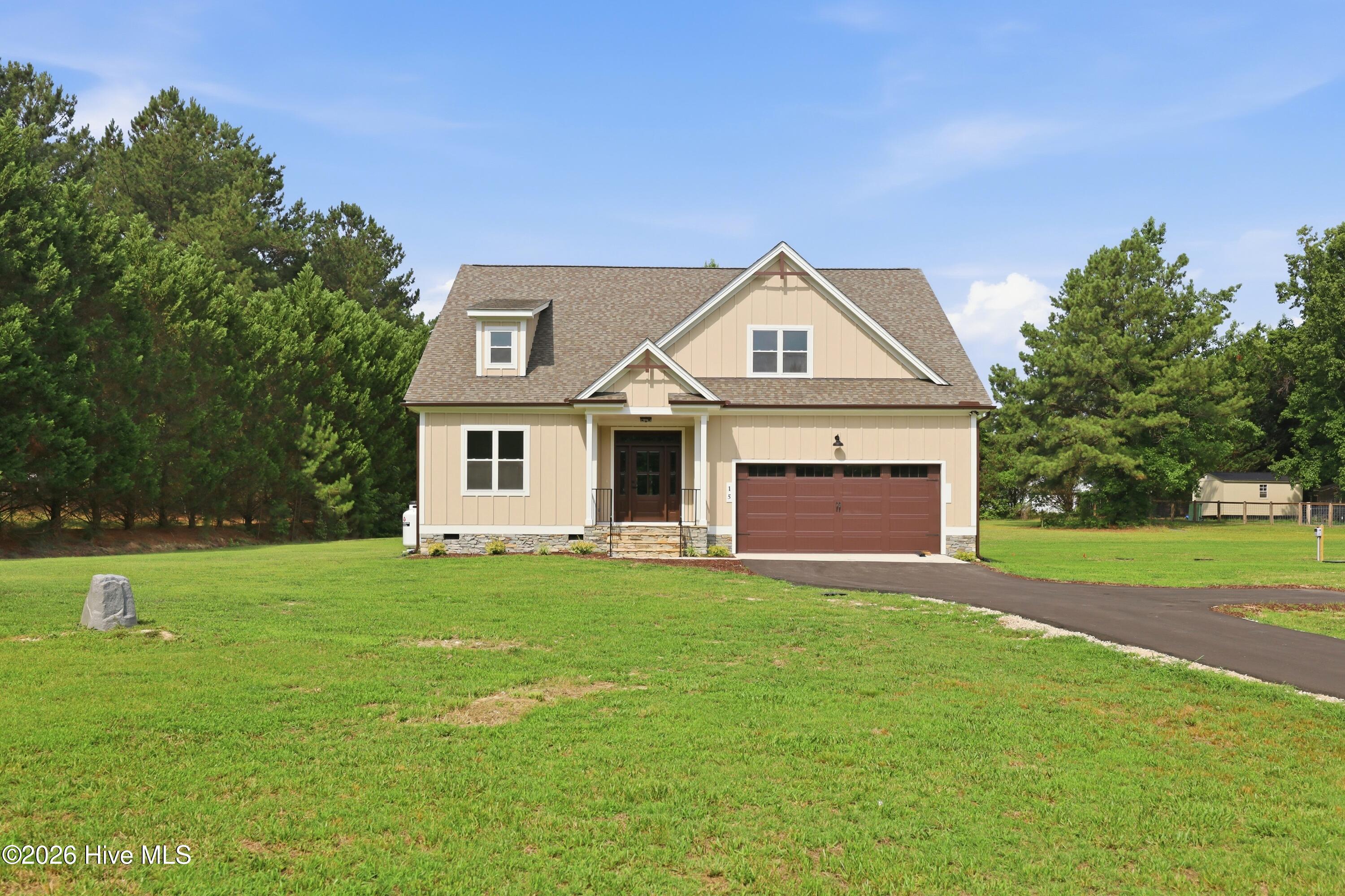 Exterior photo of 15 Black Feather Lane, Youngsville, NC 27596. MLS: 100587716