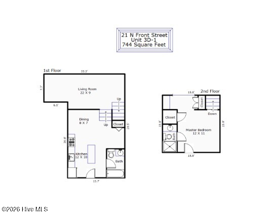 Condo For Sale - 21 N Front Street #UNIT 3D1<br/> Wilmington, NC 28401