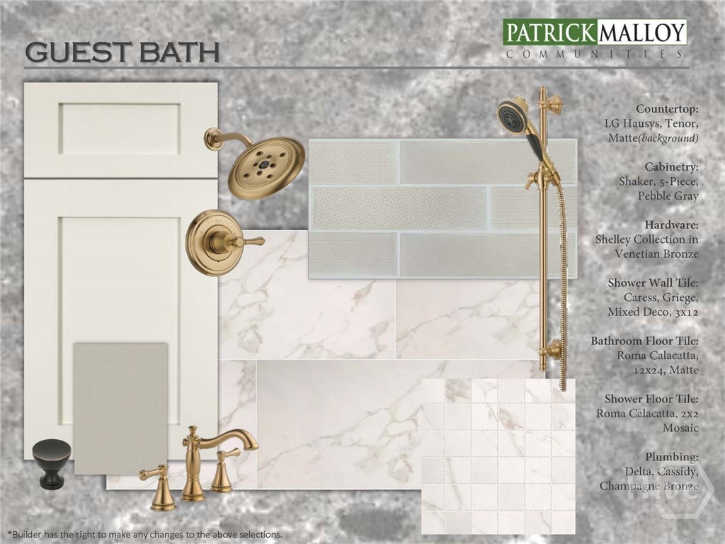 Sample Photo -  Items reflected may be comparable changes to materials throughout the build based upon availability and the Seller/Builder reserves the right to make substitutions of equal or greater quality without notice.
